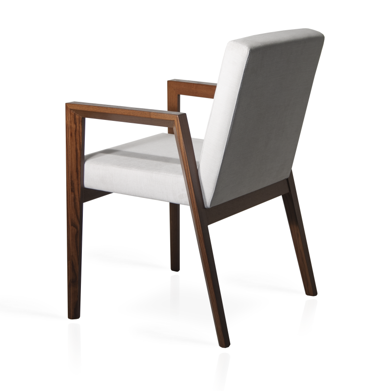 Busetto S066A Armchair in solid ash wood, available in a choice of finishes 4