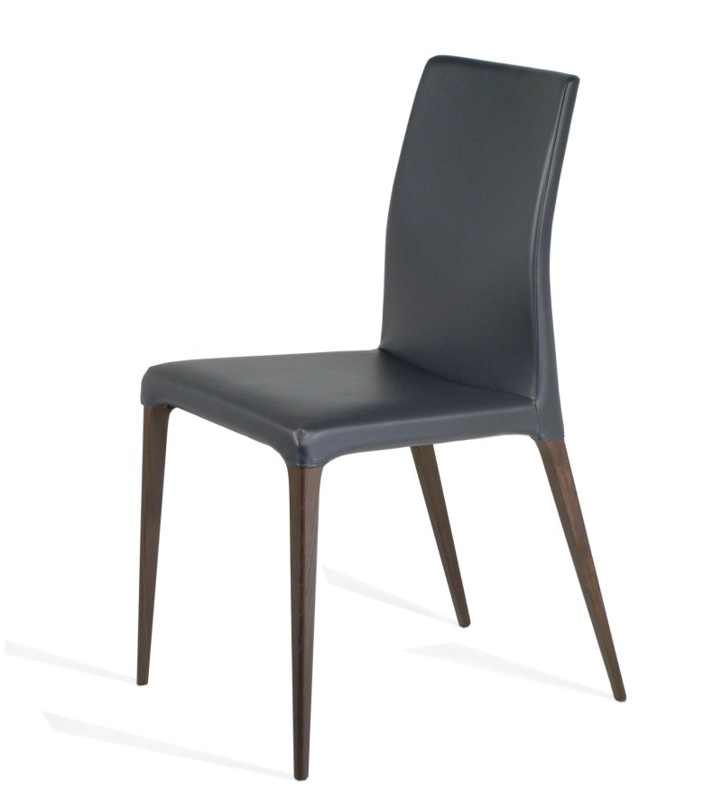 Busetto S049 Modern chair with solid beech or ash wood legs 1