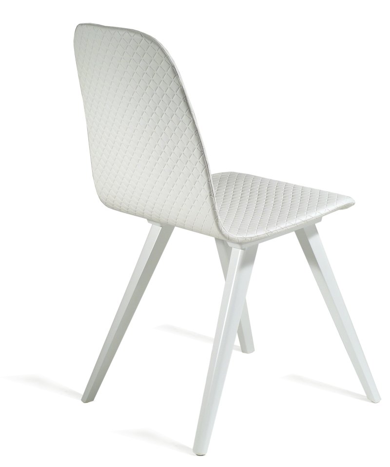 Busetto S056 Modern chair with solid beech or ash wood legs 2