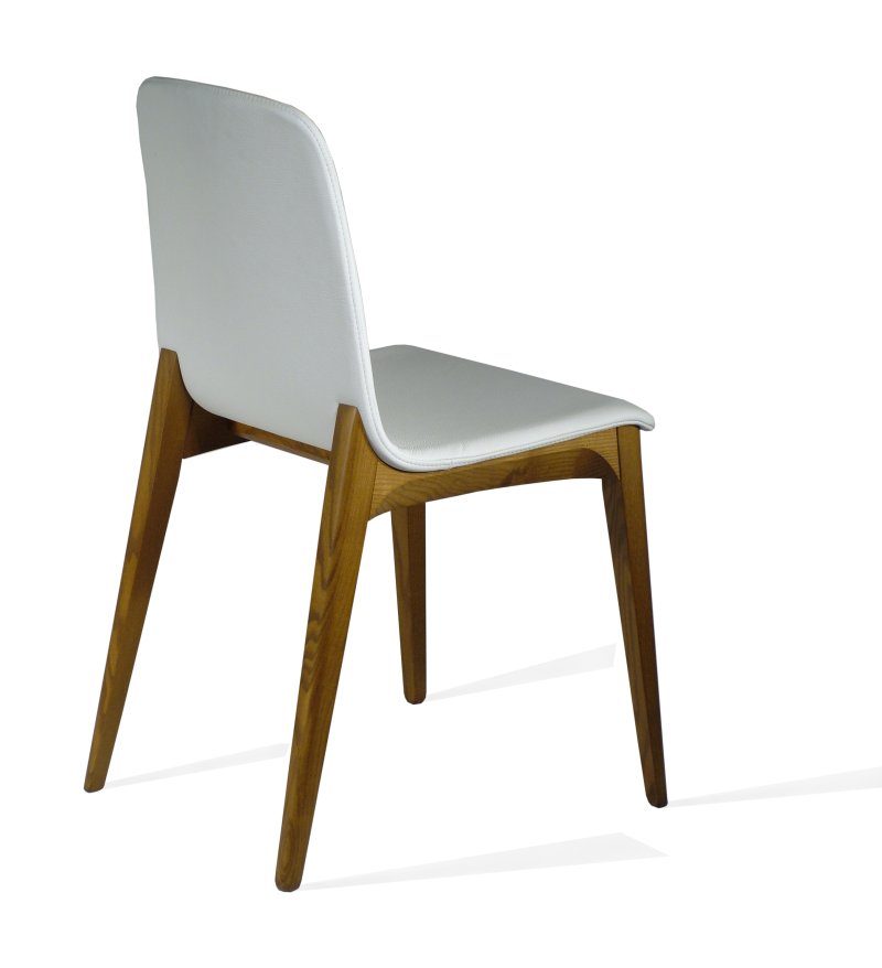 Busetto S059 Modern chair with solid ash legs 3