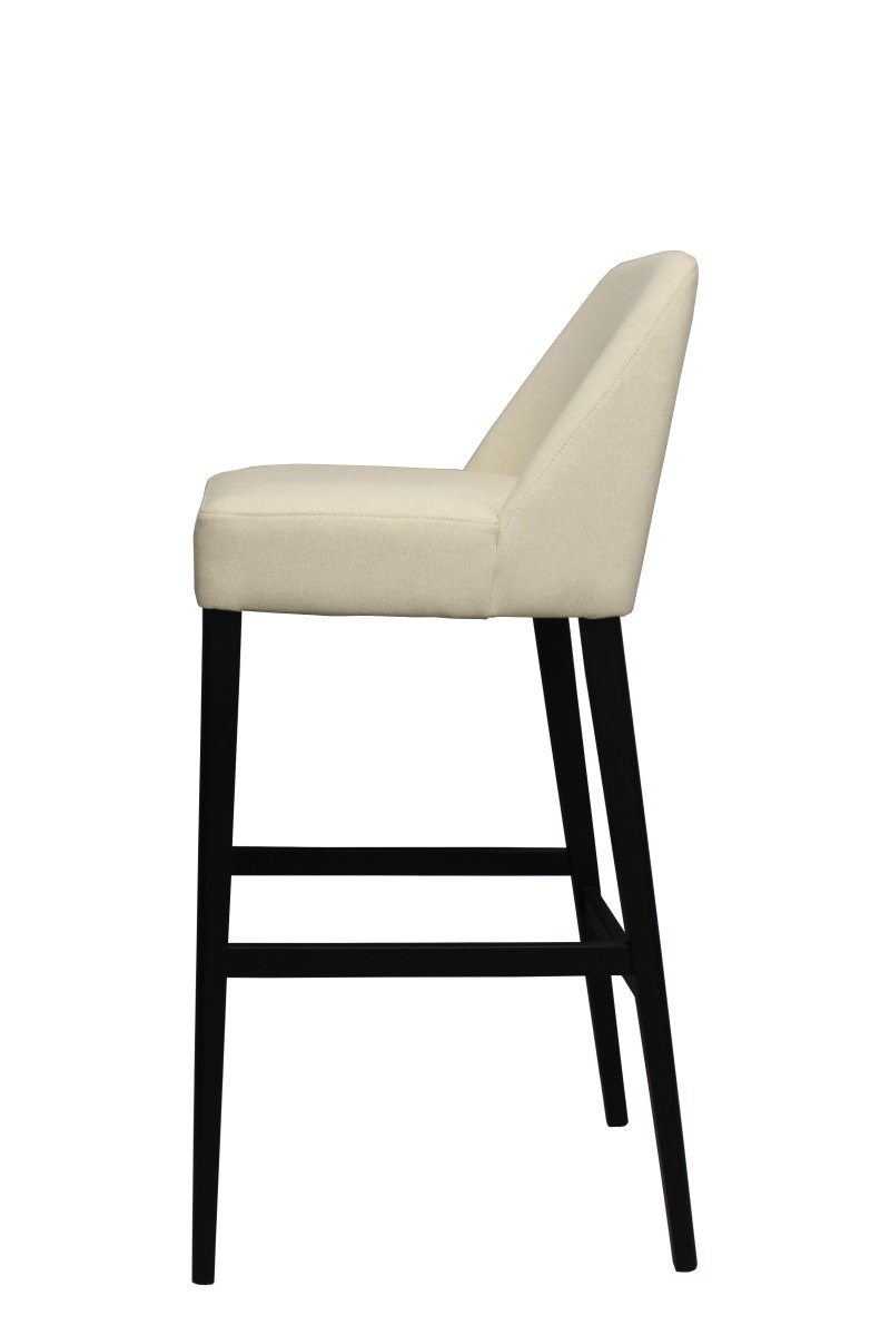 Busetto S054SZ Modern barstool with solid beech or ash wood legs 3