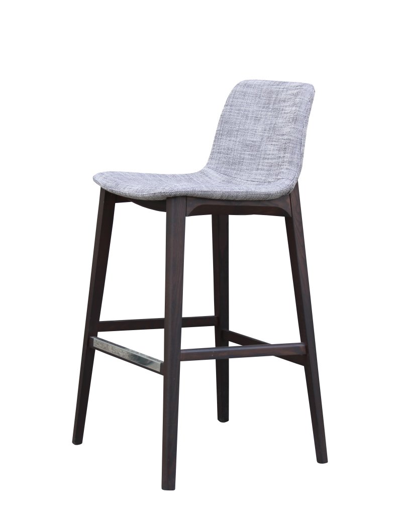 Busetto S062S Modern barstool in beech or ash solid wood 1