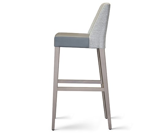 Busetto S054S Modern barstool with solid beech or ash wood legs 2