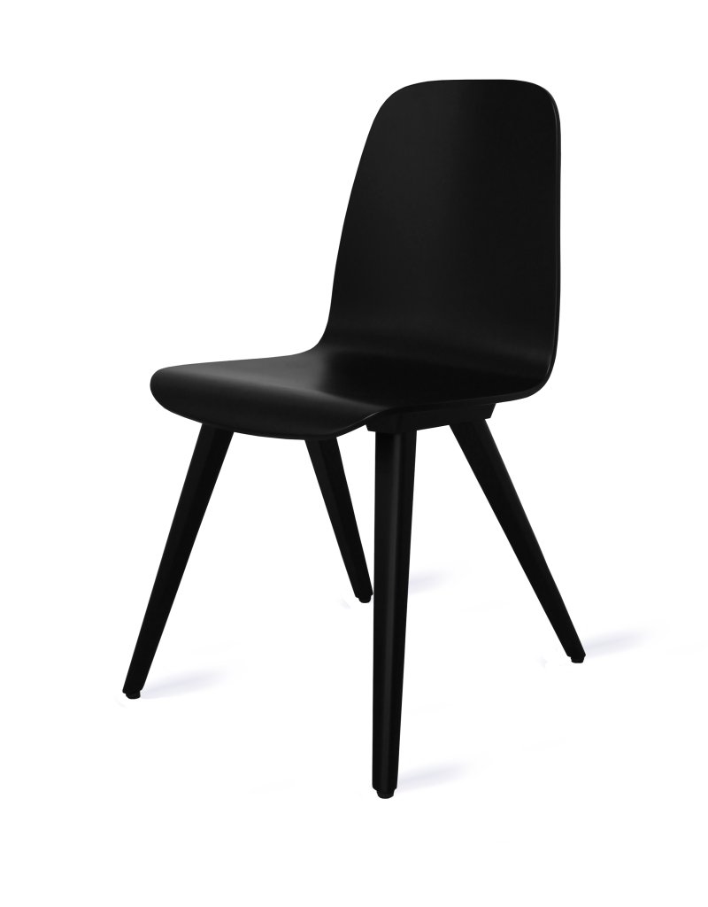 Busetto S056L Modern ash wood chair, available in a choice of finishes 1