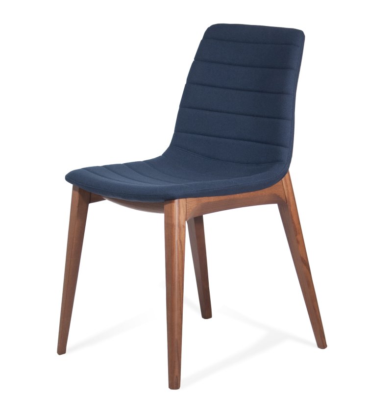 Busetto S062Q Modern chair with solid beech or  ash legs 1