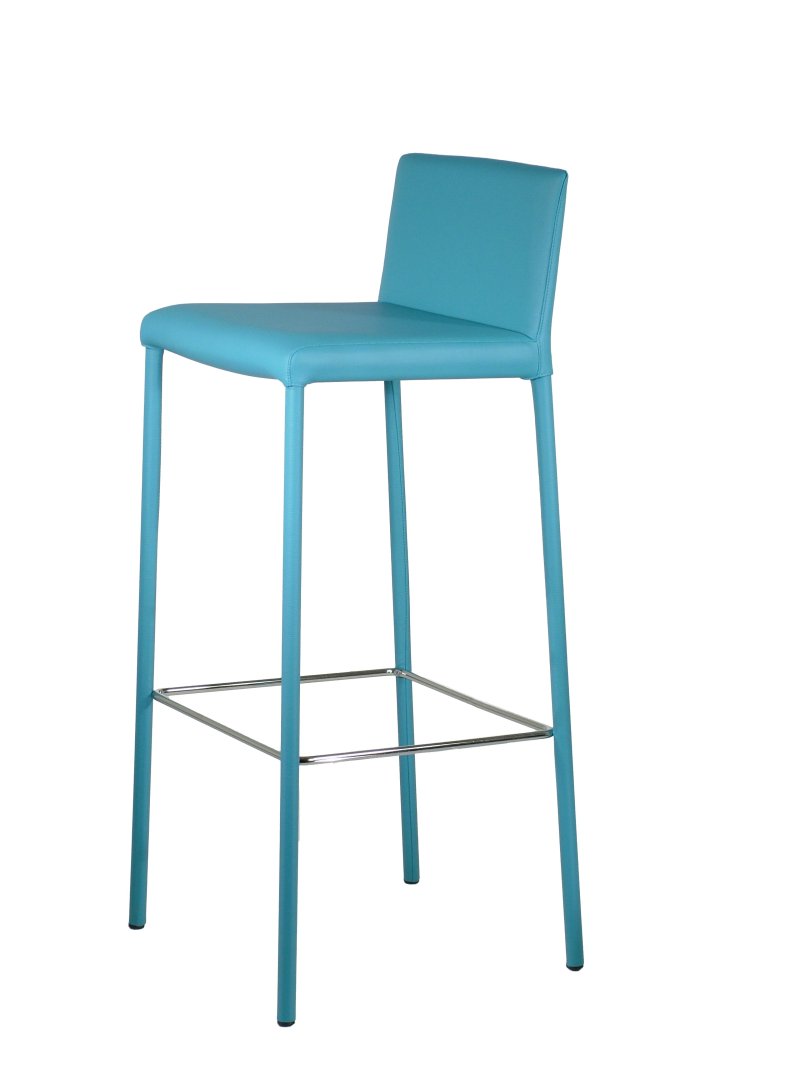 Busetto S417SH Modern barstool with internal steel frame 1